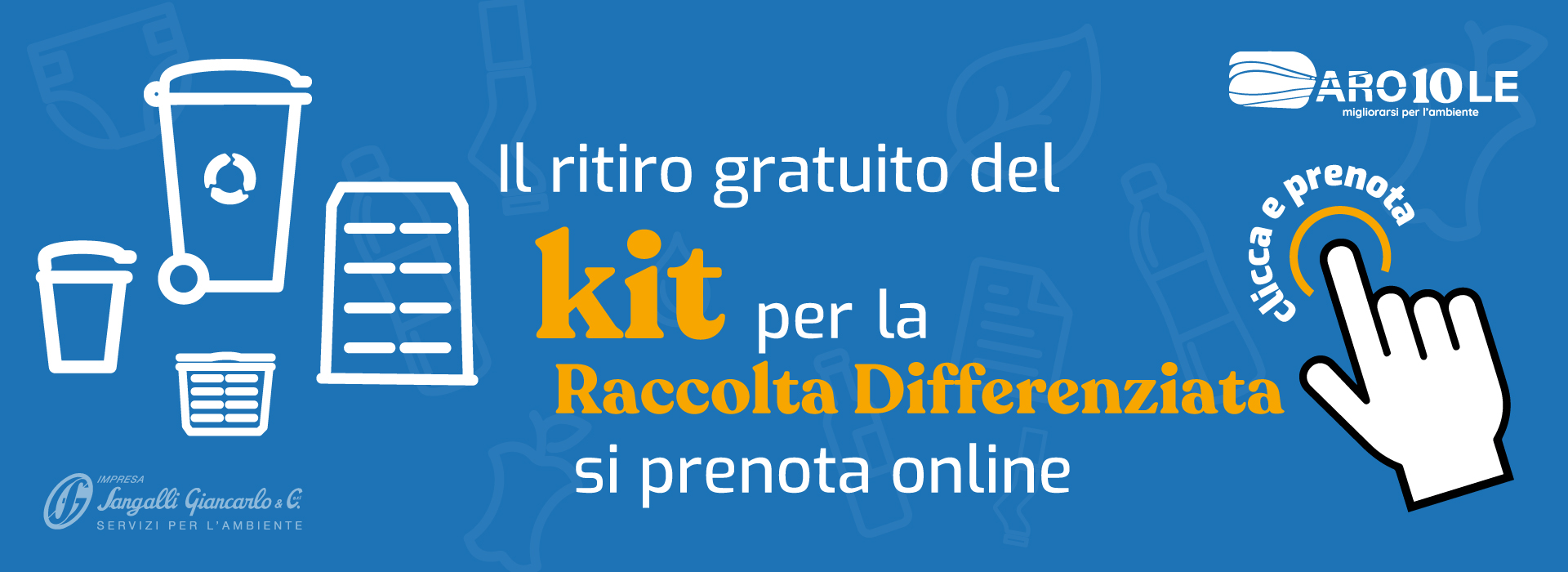 Kit raccolta differenziata